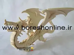 دانلود فایل ماکت چوبی  اژدها