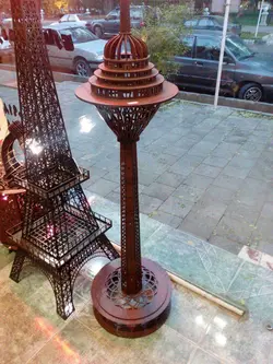 دانلود فایل لیزری ماکت برج میلاد