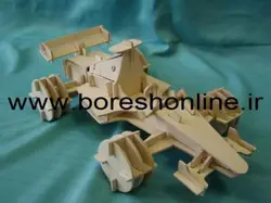 دانلود فایل ماکت ماشین فرمول چوبی