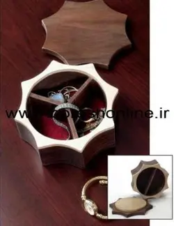 دانلود فایل جعبه جواهرات چوبی