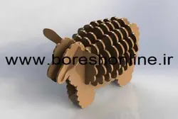 دانلود فایل ماکت گوسفند