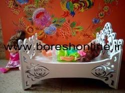 دانلود فایل ماکت تخت خواب عروسک