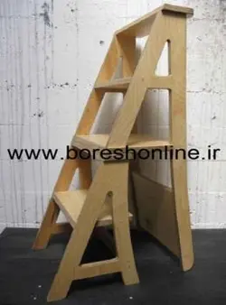 دانلود فایل نردبان چوبی