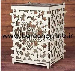 دانلود فایل باکس چوبی پروانه