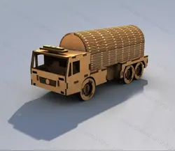 دانلود فایل لیزری ماکت ماشین سوخت رسان