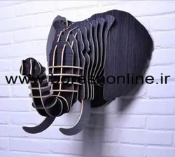 دانلود فایل ماکت سر فیل بزرگ