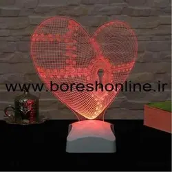 دانلود فایل بالبینگ سه بعدی قلب و قفل