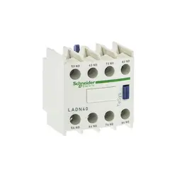 کنتاکت کمکی 4NO مخصوص کنتاکتور سری D و F اشنایدر الکتریک - کابل استور - فروشگاه اینترنتی کابل و تجهیزات الکترونیکی