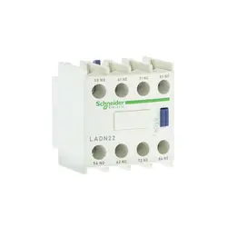 کنتاکت کمکی 2NO+2NC مخصوص کنتاکتور سری D و F اشنایدر الکتریک