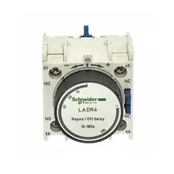 تايمر بادی 10 تا 180 ثانيه مخصوص رله کنترلی و کنتاکتور سری F و D اشنایدر الکتریک - کابل استور - فروشگاه اینترنتی کابل و تجهیزات الکترونیکی