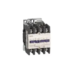 کنتاکتور اشنایدر الکتریک 60 آمپر 4 پل 48 ولت AC با 2NO+2NC - کابل استور - فروشگاه اینترنتی کابل و تجهیزات الکترونیکی