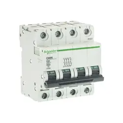 کلید مينياتوری چهار پل 25 آمپر موتوری اشنایدر الکتریک