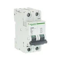 کلید مينياتوری دو پل 2 آمپر موتوری اشنایدر الکتریک