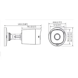 دوربین مداربسته داهوا DH-HAC-B1A41P