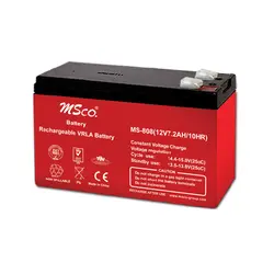 باتری خشک 12 ولت 7.2 آمپر ام اس کو