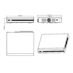 دی وی آر داهوا DH-XVR1B16H