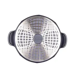 ماهیتابه دو دسته کاندید- سری اسکار- رنگ سرمه ای