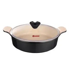 ماهیتابه دو دسته کاندید- سری اسکار- رنگ مشکی