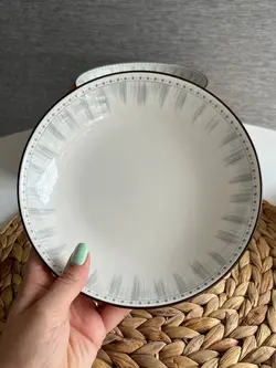 بشقاب گود روستیک پاشاهوم- طرح سایه روشن