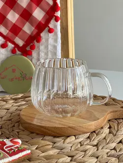 فنجان پیرکس تپل طرح کدو