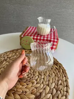 سس خوری شیر ریز پیرکس طرح کدو کد 1291