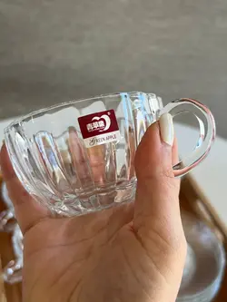 قیمت و خرید فنجان نعلبکی چایخوری طرح کدو deli