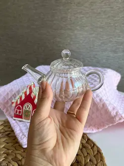 قیمت و خرید قوری زعفران پیرکس طرح کدو