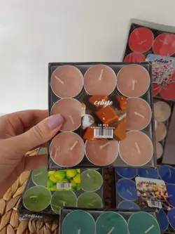 شمع وارمر 18 عددی معطر