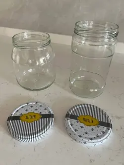 درب بانکه فلزی- طرح نوار مشکی kitchen