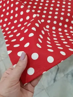 رومیزی داک خالخال قرمز