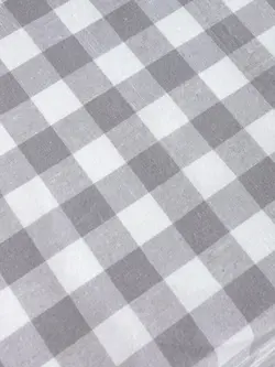 رومیزی داک ترک- چهارخانه طوسی