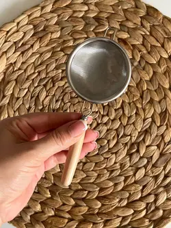 قیمت و خرید الک کوچک دسته چوبی