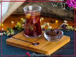 استکان کمر باریک پاشاباغچه- مدل هیبلی