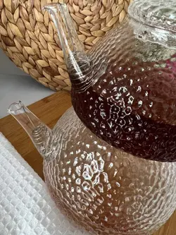 کتری قوری پیرکس مدل برفی