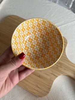 کاسه ماست خوری دنی هوم- طرح زرد