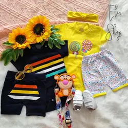 بادی شلوارک آب‌نبات کلاسیک