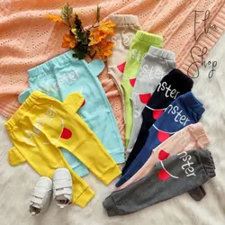 شلوار خونگی رنگی