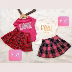 ست دخترانه وارداتی شایلی