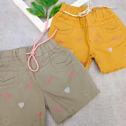 شلوارک جین و کتان رنگی