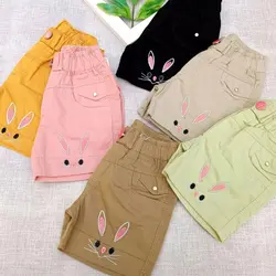 شلوارک جین و کتان رنگی