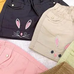 شلوارک جین و کتان رنگی