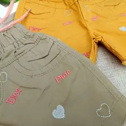 شلوارک جین و کتان رنگی