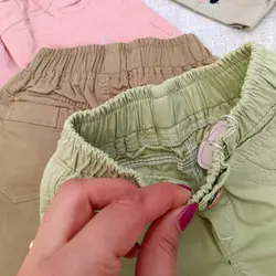 شلوارک جین و کتان رنگی