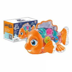 ماهی موزیکال چرخ دنده ای