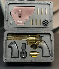 تفنگ فلزی پوکه انداز طرح هفت تیر