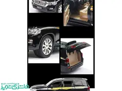 ماکت ماشین فلزی تویوتا لندکروز m923w