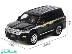 ماکت ماشین فلزی تویوتا لندکروز m923w
