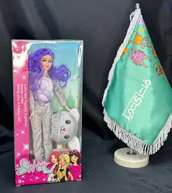 عروسک باربی لباس طرح خرگوش