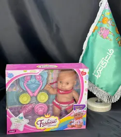 عروسک نوزاد بیبی بورن با وسایل