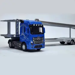 ماکت ماشین فلزی مدل تریلی فلزی عقبکش خودروبر بنز آکتروس